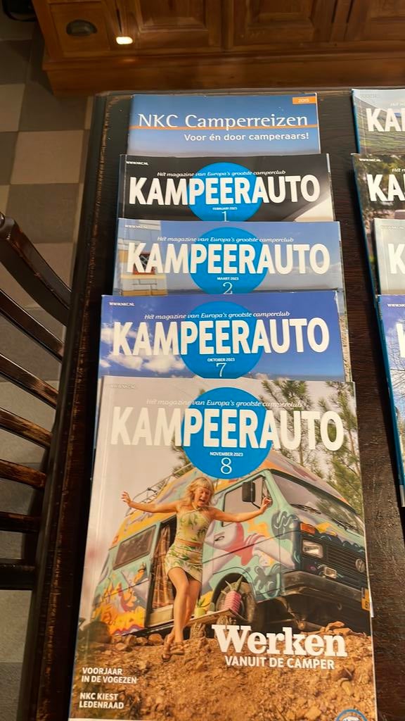 NKC kampeerauto, Boeken, Overige merken, Europa, Ophalen of Verzenden, Zo goed als nieuw
