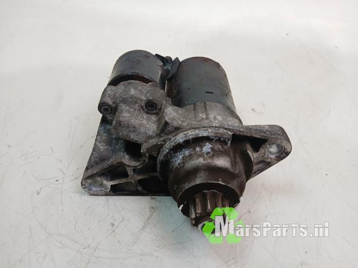 Startmotor van een Volkswagen Polo, Gebruikt, -, Volkswagen, -