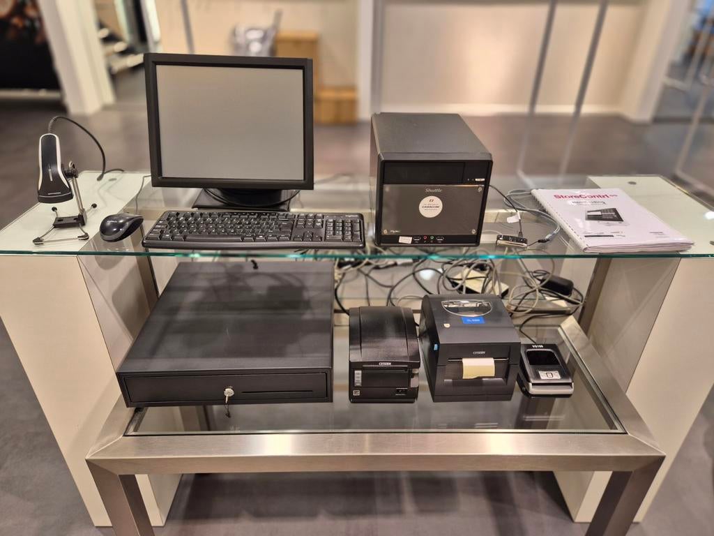 Compleet Kassasysteem te koop wegens bedrijfsbeëindiging, Ophalen