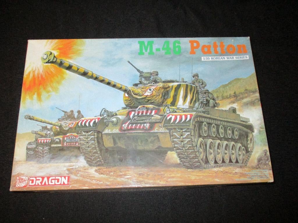 D-380,DRAGON 1-35,NO,6805,M-46 Patton, Overige merken, 1:32 tot 1:50, Overige typen, Nieuw