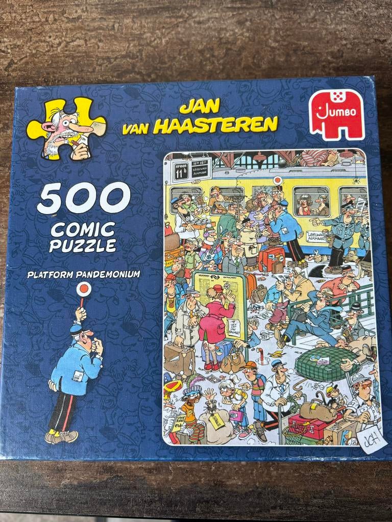 Puzzel Jan van Haasteren, Ophalen of Verzenden, 500 t/m 1500 stukjes, Gebruikt, Legpuzzel