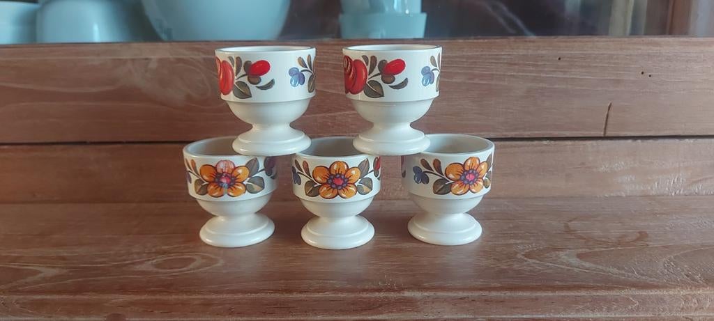 5 emsa vintage eierdopjes, Ophalen of Verzenden, Huis en Inrichting
