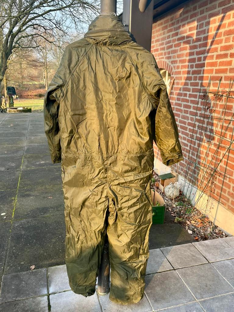 Waterdichte Outdoor Overall - Carnaval vissen, Ophalen of Verzenden, Zo goed als nieuw, Maat 48/50 (M), Groen