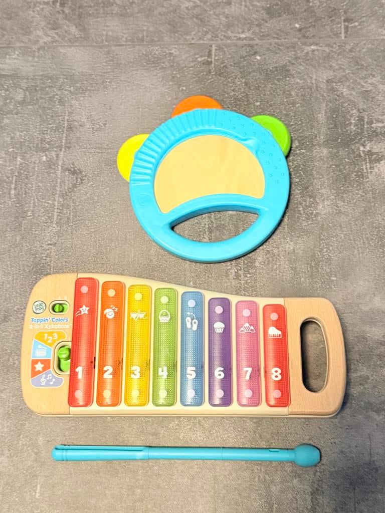Leap Frog Tappin' Colors Xylofoon & Muziekspel, Ophalen of Verzenden, Gebruikt, 6 maanden tot 2 jaar