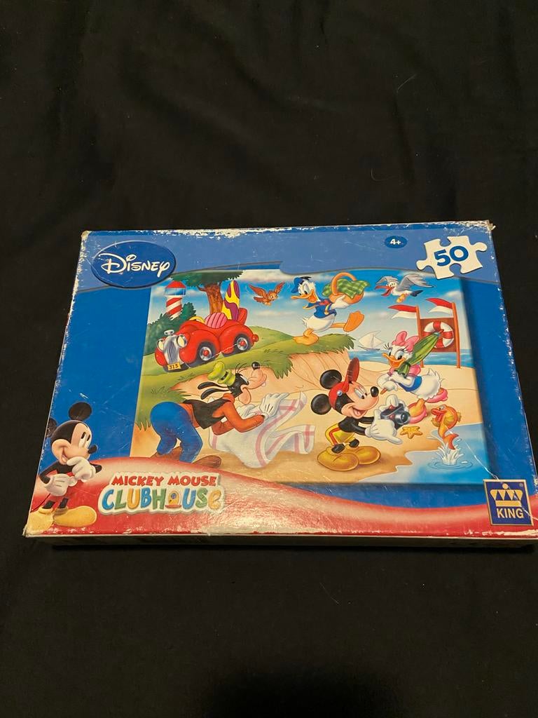 Disney Mickey Mouse Clubhouse Puzzel - 50 stukjes, Ophalen of Verzenden, 10 tot 50 stukjes, Gebruikt, 4 tot 6 jaar