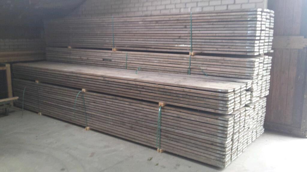 Mooie A keus gebruikte steigerplanken, Ophalen, Gebruikt, 25 tot 50 mm, Plank