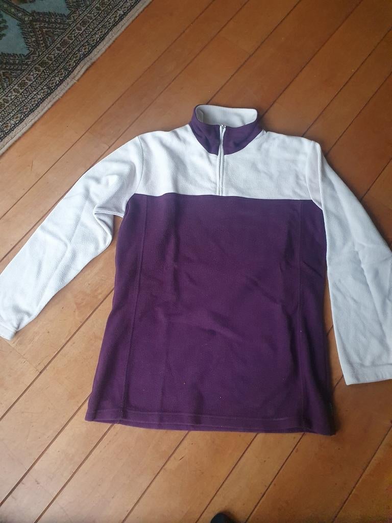 Aubergine dames skipak trui/broek/jas, Maat 42/44 (L), Ophalen of Verzenden, Zo goed als nieuw, Pak