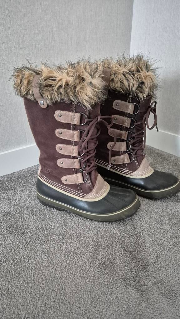 Sorel Joan of Arctic Snowboots - Maat 40, Bruin, Snowboots, Gedragen, Sorel