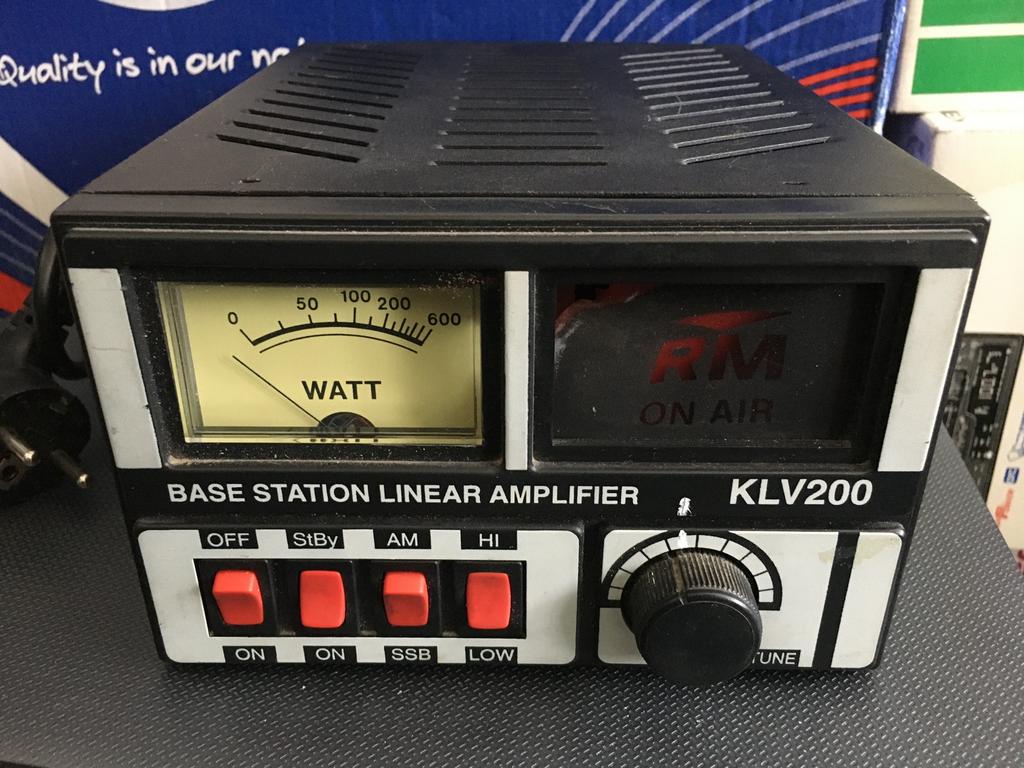 Klv 200 buiz linear 100 w met iets werk pr incl vzk, Ophalen of Verzenden, Zender en Ontvanger