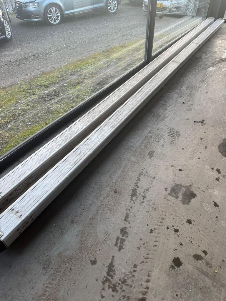2x Aluminium buizenkoker / dak drager MTube 6 meter, Ophalen, Gebruikt, Auto-Didact B.V., 2761br