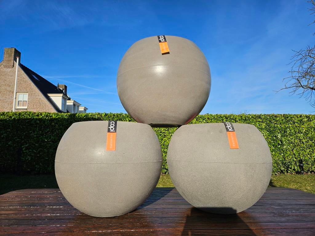NIEUWE Capi bloembak ronde bloempot tuin, Tuin en Terras, Bloembakken en Plantenbakken, Ophalen, Kunststof, Capi, Capi