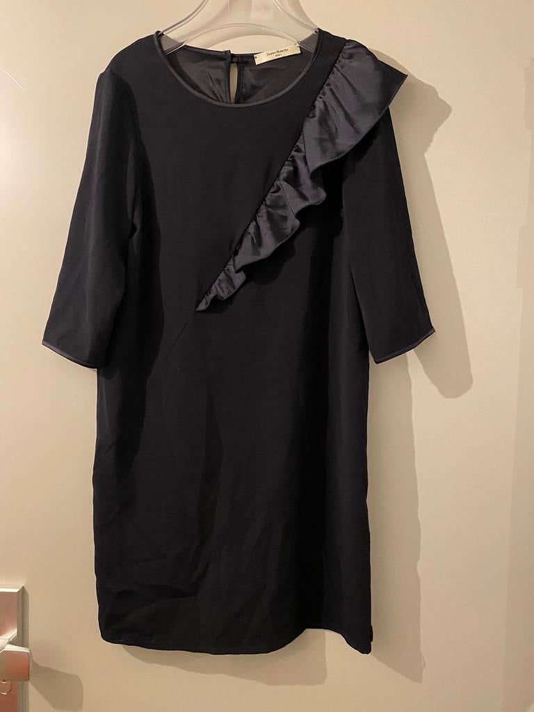 Jurk maat S Dame Blanche, Zwart, Ophalen of Verzenden, Zo goed als nieuw, Dame blanche