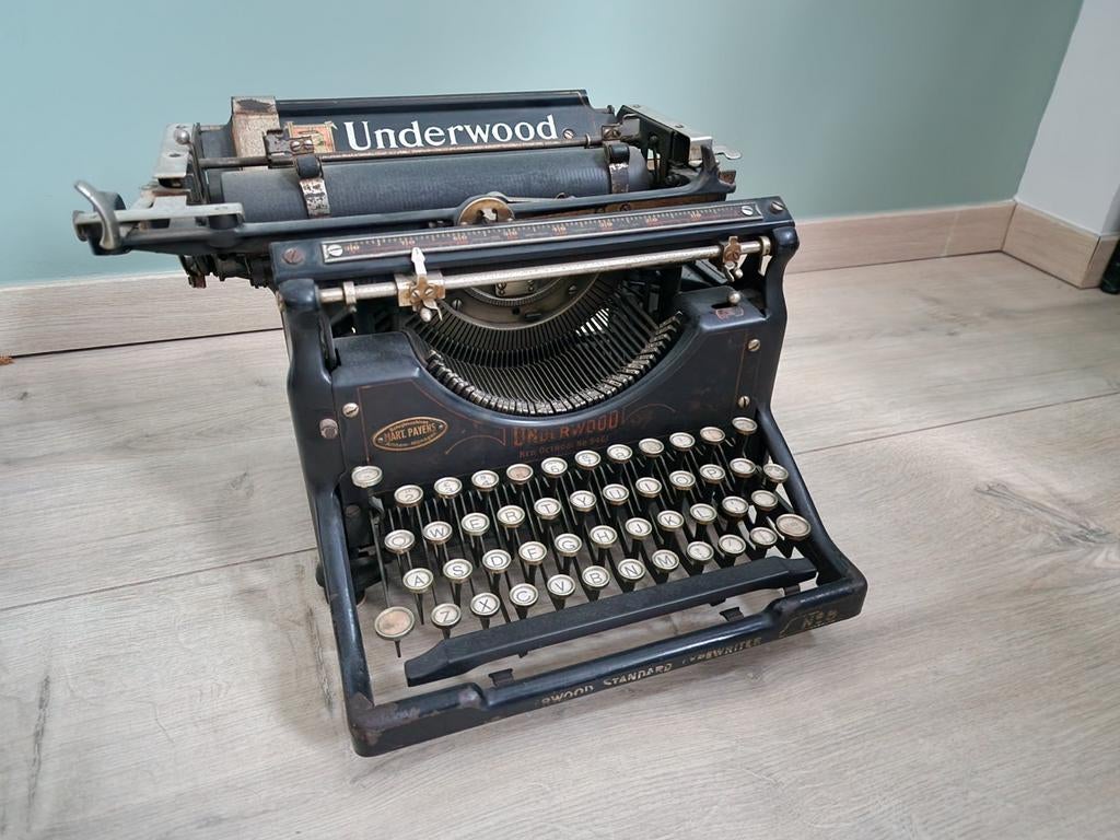 Vintage Underwood typemachine, Diversen, Typemachines, Ophalen