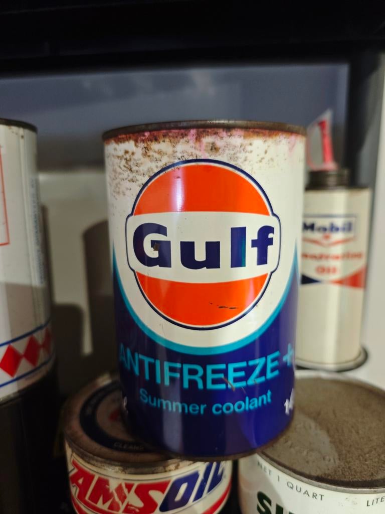 Bidon d huile ancien, Verzamelen, Ophalen of Verzenden