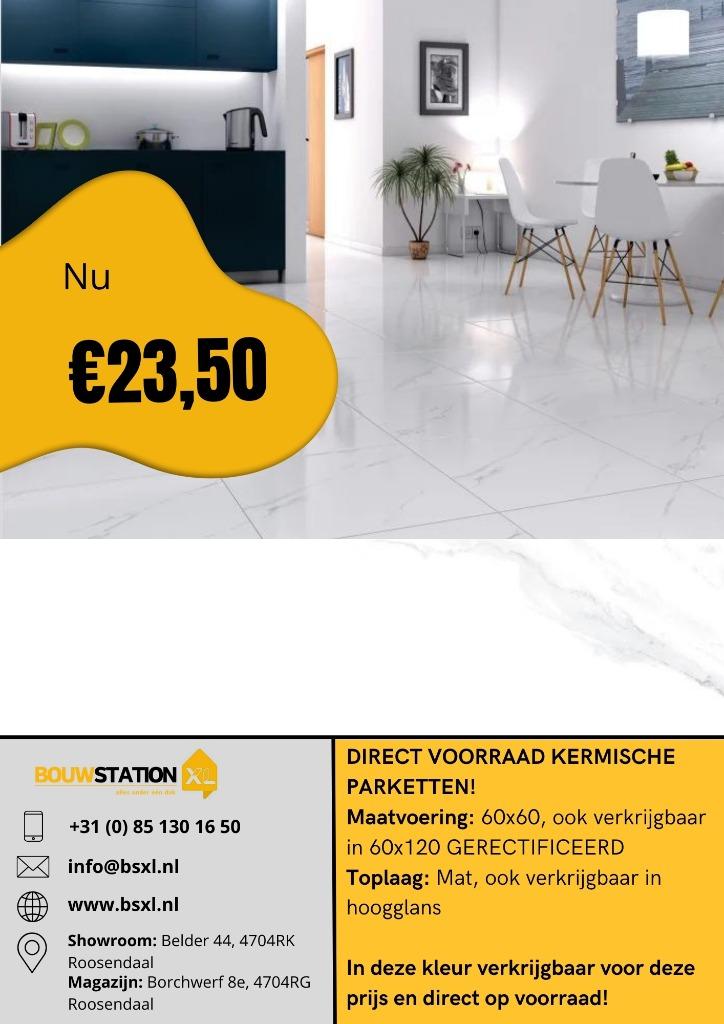 Actie Spaanse tegels uit voorraad leverbaar in Roosendaal !!, 60 cm of meer, Nieuw, Ophalen of Verzenden, 10 m² of meer