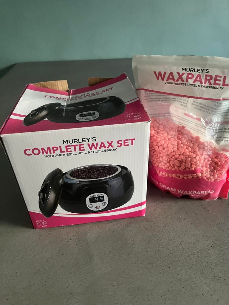 Complete Wax Set - Murley's, Gehele gezicht, Ophalen of Verzenden, Zo goed als nieuw, Roze