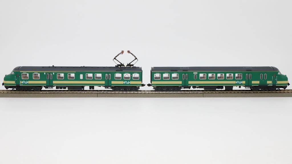 Fleischmann H0 Plan V (Mat 64) groen 82 4472 NL, Fleischmann, Analoog, Ophalen of Verzenden, Zo goed als nieuw