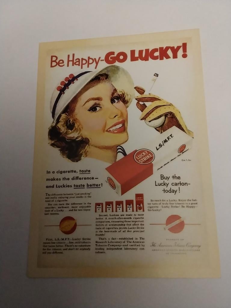 BE HAPPY - GO LUCKY!, Ophalen of Verzenden, 1980 tot heden, Overige thema's