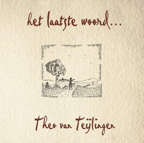 Sale> CD THEO VAN TEIJLINGEN - Het laatste woord... >FOLIE, Verzenden, Zo goed als nieuw, Gospel