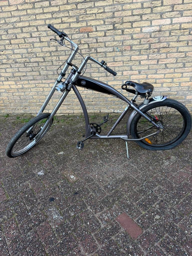 Felt chopper fiets, Fietsen en Brommers, Fietsen | Cruisers en Lowriders, Ophalen, Gebruikt, Staal, Minder dan 47 cm