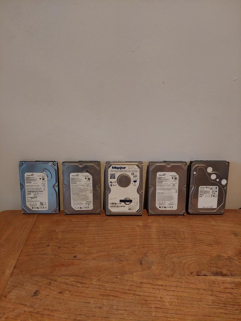 HDD Set: 160GB, 250GB, 300GB, 320GB - Seagate, Maxtor, Computers en Software, Harde schijven, Ophalen of Verzenden