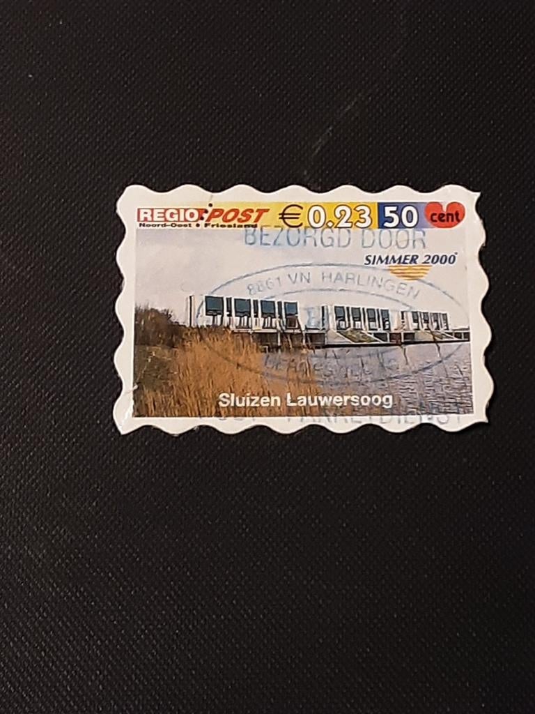 Regiopost Sluizen Lauwersoog Opdruk Summer 2000 ( gest), Ophalen of Verzenden