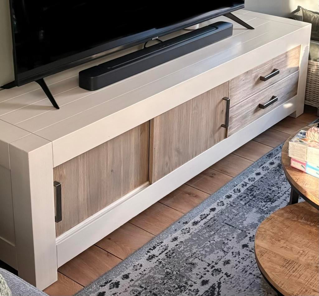 Moet weg !!!! Tv meubel en dressoir Landelijk, Ophalen, Gebruikt, 150 tot 200 cm, Landelijk