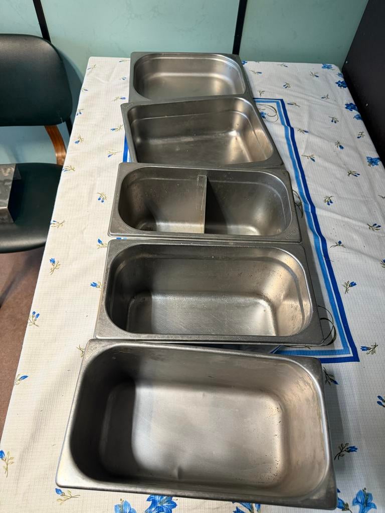 RVS Gastronorm Bakken - Diverse Maten, Ophalen, Minder dan 50 cm, Gebruikt, Minder dan 25 cm