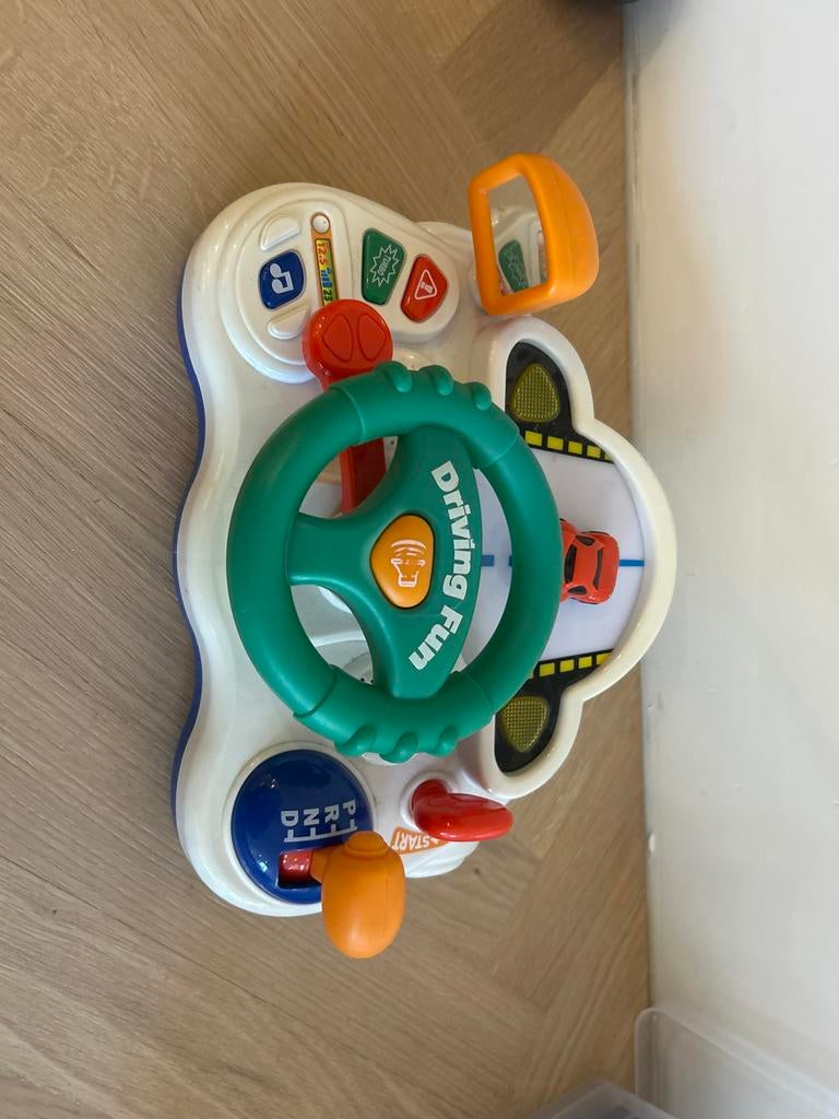 Speelgoed Stuur met Licht en Geluid, Ophalen of Verzenden, Zo goed als nieuw, Overige typen, Met licht