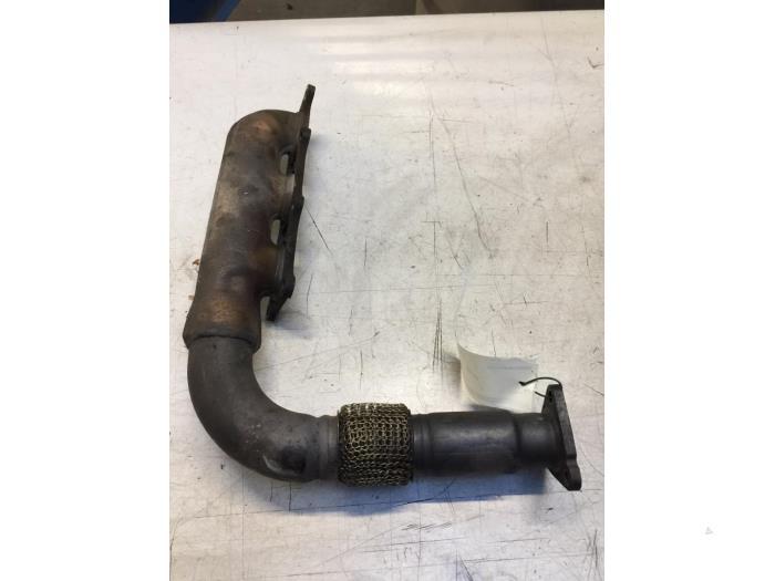 Uitlaatspruitstuk van een Porsche Panamera, Auto-onderdelen, Uitlaatsystemen, Ophalen of Verzenden, 3 maanden garantie, Gebruikt