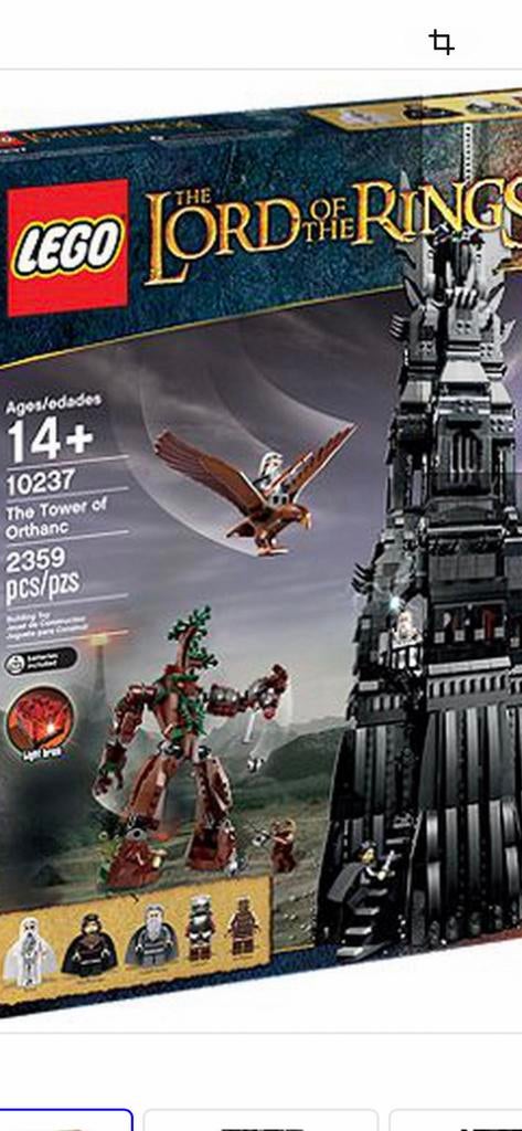 Nieuwe LEGO Lord of the Rings Orthanc Toren 10237, Kinderen en Baby's, Speelgoed | Duplo en Lego, Ophalen, Nieuw, Complete set