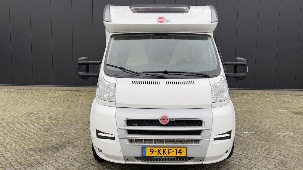 Luxe BURSTNER IXEO PLUS IT 726 - 4 Pers - Zeer Compleet, Luifel, Ringverwarming, Fiat, Reservewiel