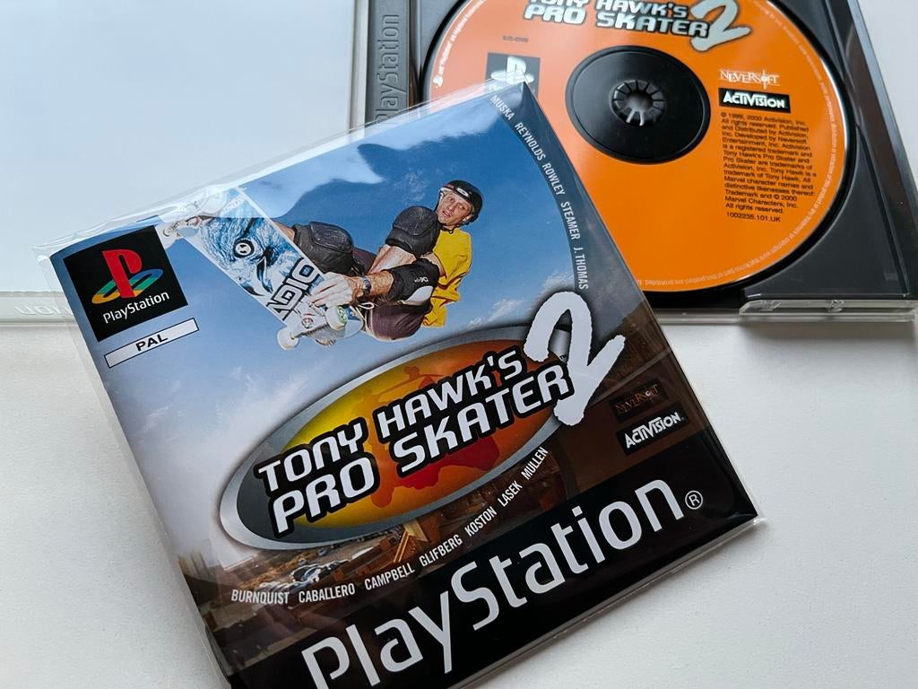 Tony Hawk's Pro Skater 2 PlayStation 1 als nieuw !, Spelcomputers en Games, Games | Sony PlayStation 1, Gebruikt, Ophalen of Verzenden