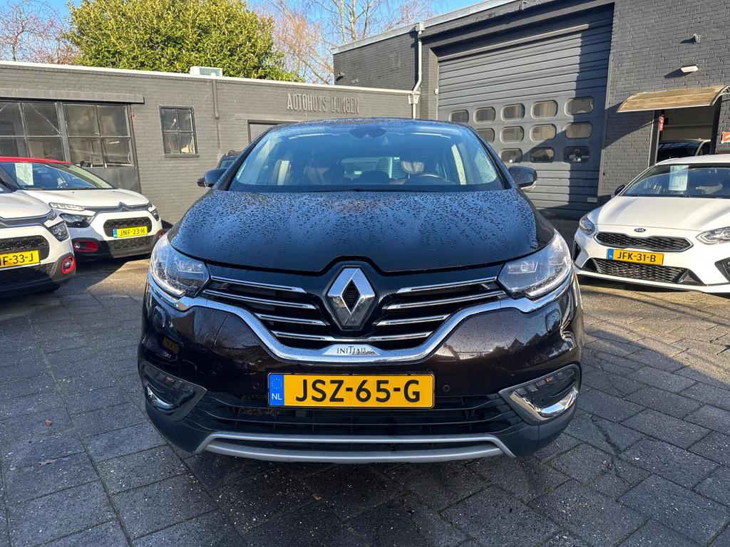 Renault Espace 1.6 dCi Initiale Paris|7-pers|1e Eigenaar|Pan, Gebruikt, 4 cilinders, Bruin, 7 stoelen