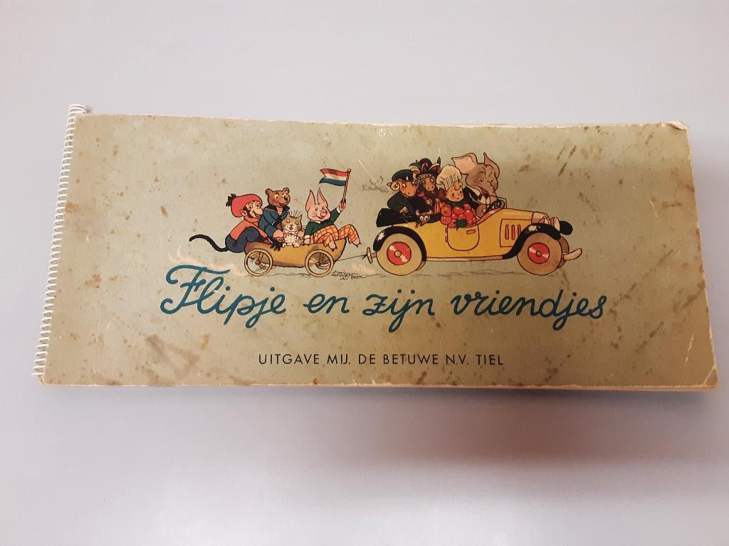 FLIPJE en zijn vriendjes Filmstroken album , compleet, Ophalen of Verzenden, Gelezen, Plaatjesalbum