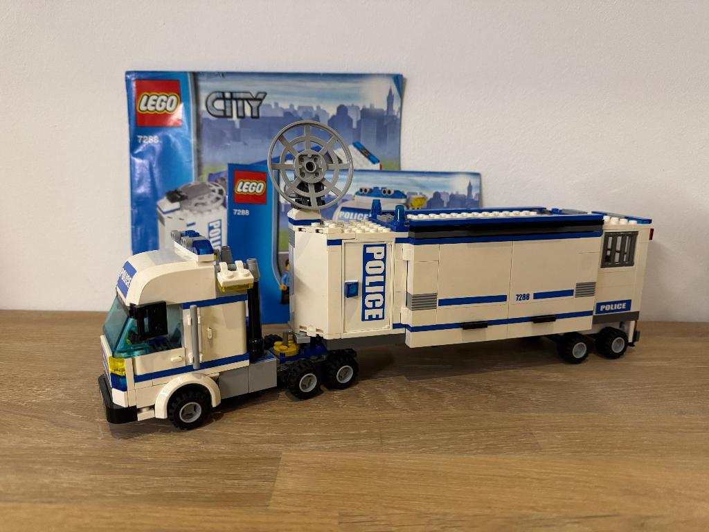 Lego 7288 City Mobiele Politiepost (InCompleet Geen Doos), Ophalen of Verzenden