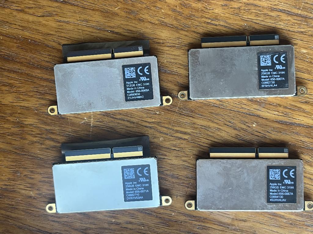 256GB of 512GB SSD voor MacBook Solid State Disk, Computers en Software, Harde schijven, Intern, Gebruikt, SSD, Ophalen of Verzenden