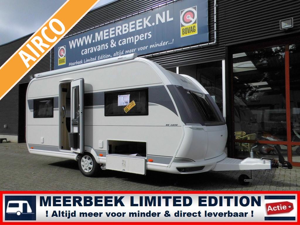 Hobby De Luxe 460 UFE 4059,=KORTING MOVER+THULE, Caravans en Kamperen, Caravans, Rondzit, Overige typen, 5 tot 6 meter, Tot en met 4