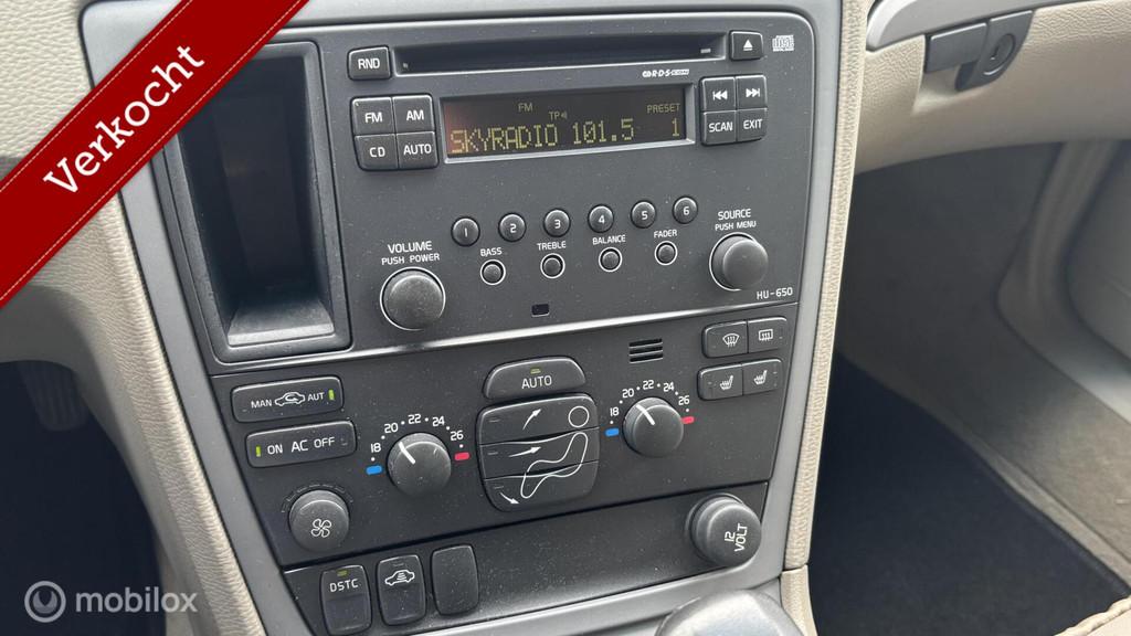 Volvo V70 2.4 Kinetic 1e EIGENAAR / AUTOMAAT, Blauw, 2435 cc, Stoelverwarming, 5 cilinders