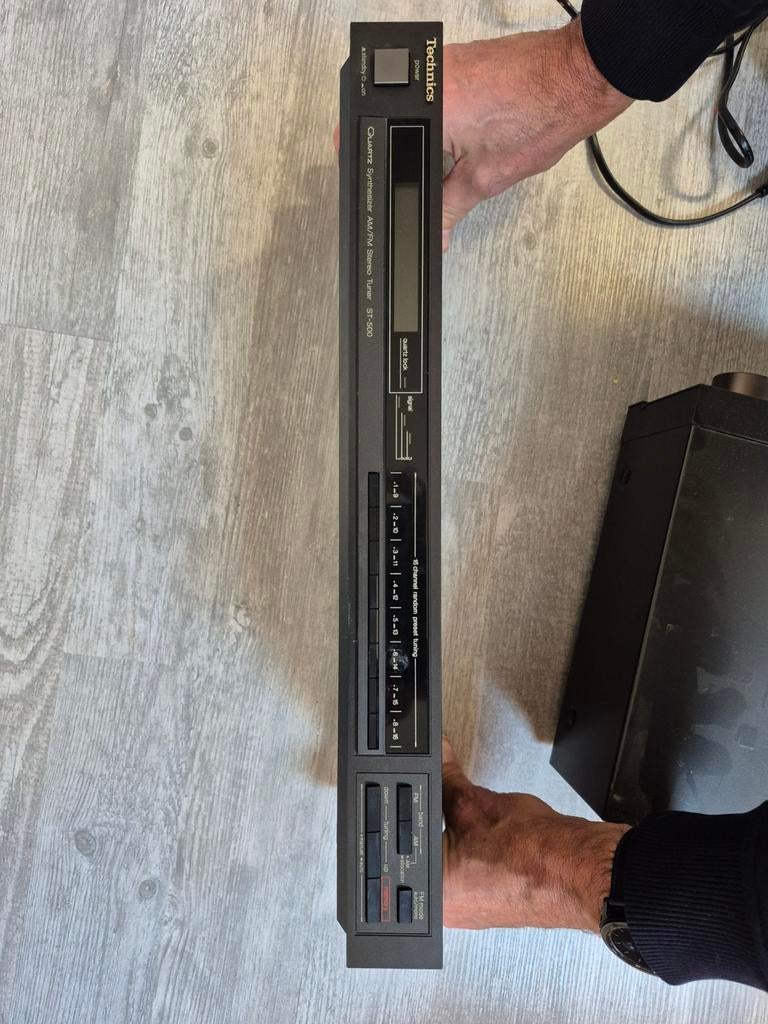 Technics AM/FM stereo tuner, Ophalen, Gebruikt
