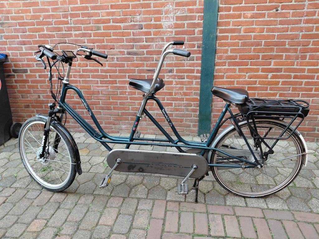 Sparta elektrische tandem - Goede staat, Fietsen en Brommers, Fietsen | Tandems, Ophalen, Zo goed als nieuw, Sparta