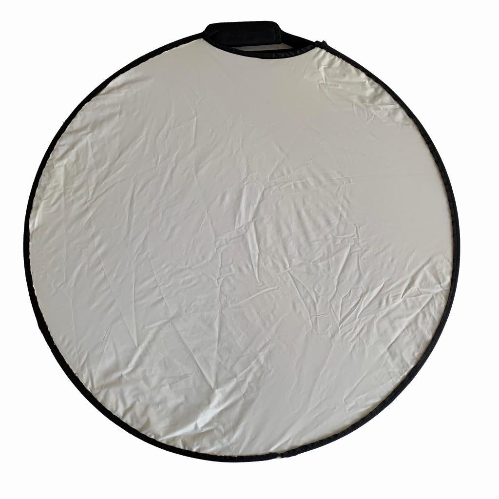 REFLECTIESCHERM goud / wit, diameter ruim 80 cm., Ophalen, Overige typen, X, X
