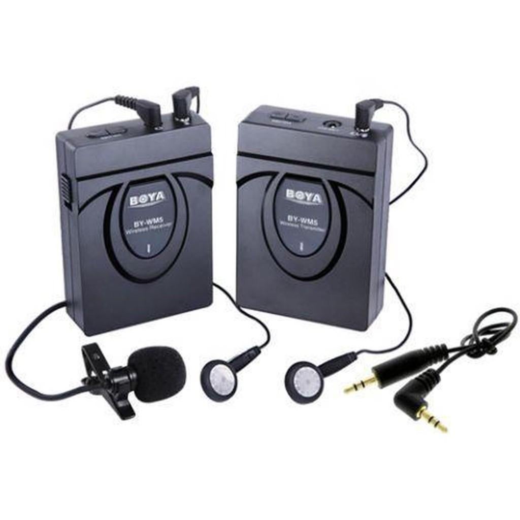 Boya BY-WM5 Draadloze Lavalier Microfoon, Ophalen, Gebruikt, Overige typen, Draadloos