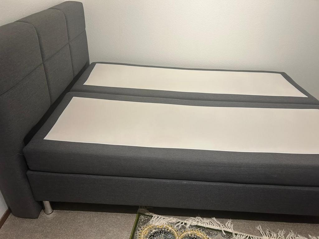 Boxspring, Huis en Inrichting, Slaapkamer | Boxsprings, Ophalen, Tweepersoons, 140 cm, Zo goed als nieuw