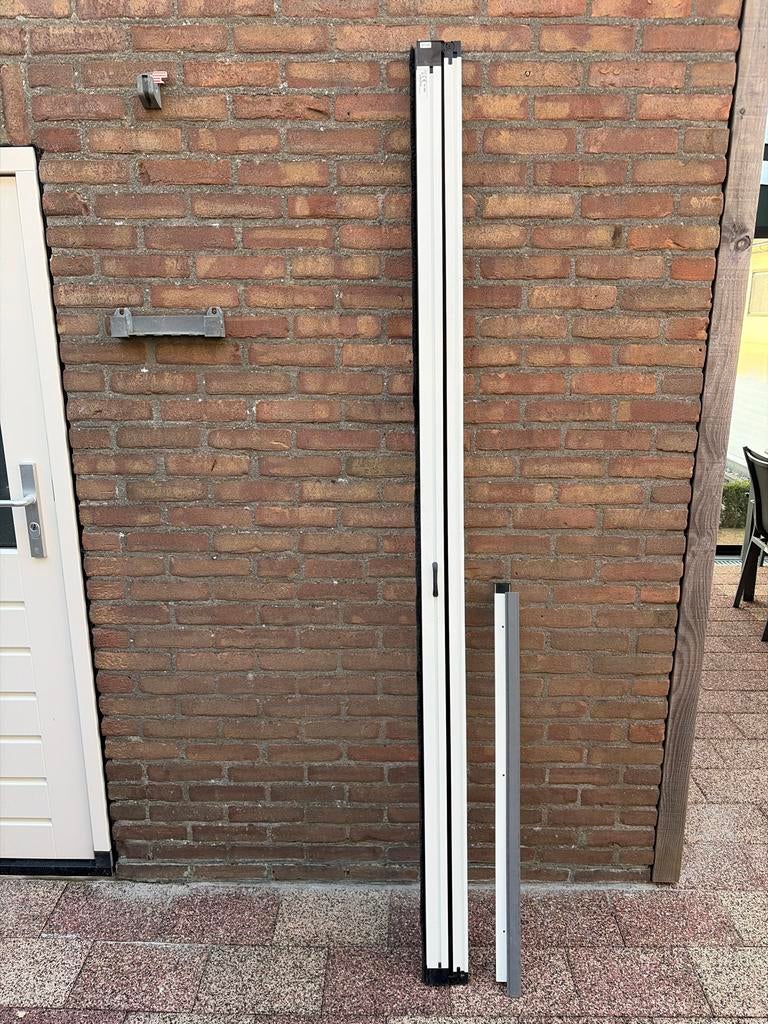 Plissé hordeur, Ophalen, Kunststof, Gebruikt, 80 tot 100 cm