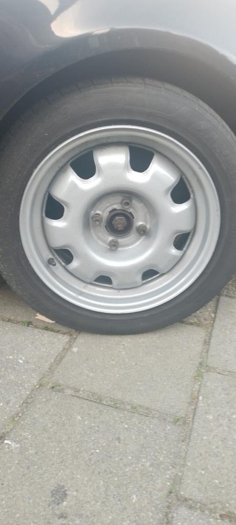 4 RS stalen velgen, Ophalen