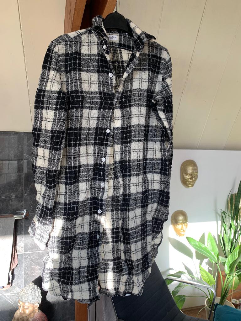 Dames blouse Salvatore Piccolo Napoli maat 42 zwart wit, Salvatore Piccolo, Maat 42/44 (L), Ophalen of Verzenden, Zo goed als nieuw