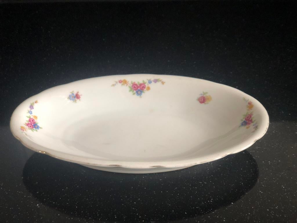 Serveerschaaltje Mitterteich Bavaria, Ophalen