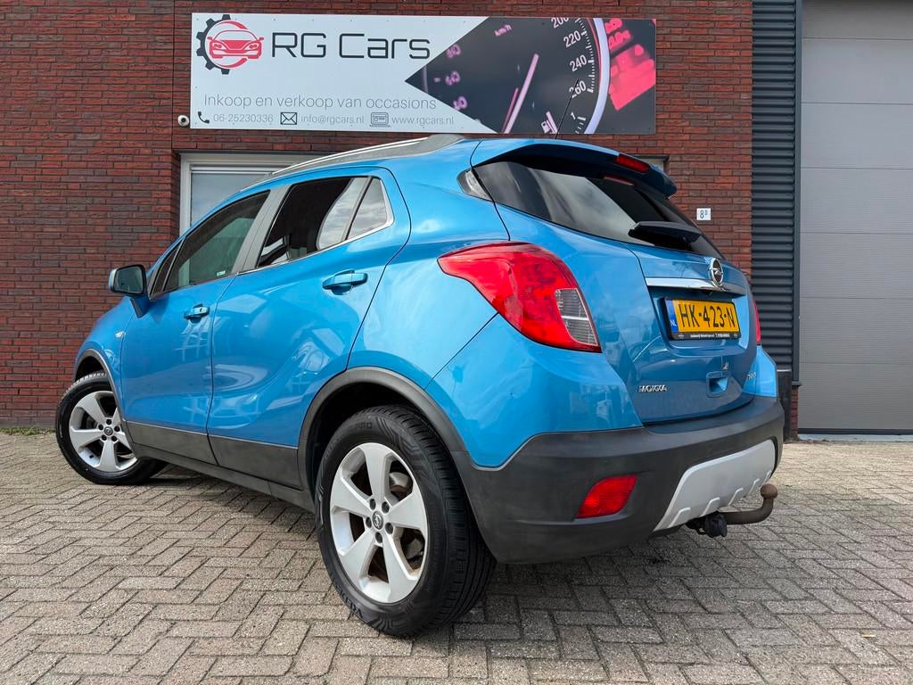 Opel Mokka 1.4 T Cosmo / Camera / Leder / Navi / PDC / NAP, Auto's, Voorwielaandrijving, Gebruikt, 4 cilinders, Met garantie (alle)