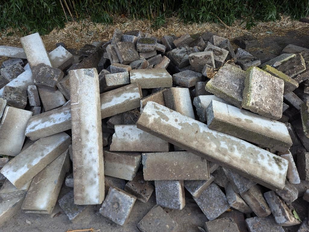 Oprit klinkers, Tuin en Terras, Tegels en Klinkers, Ophalen, Gebruikt, Klinkers, 5 tot 10 m²